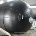 Marine pneumatic rubber fender for yacht with chain tyre net